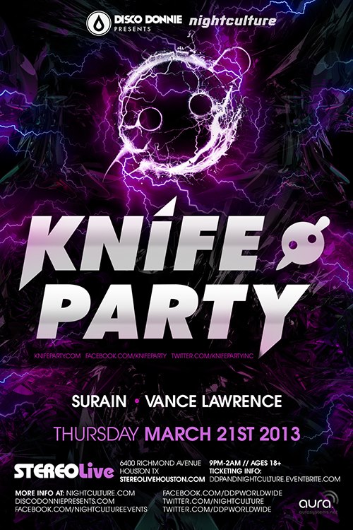 Knife Party @ Stereo Live Houston